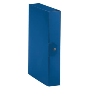Cartella portaprogetti Esselte C86 DELSO ORDER dorso 6 cm presspan lucido blu 25x35 cm - 390386050