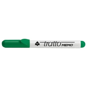 Marcatore per lavagne bianche Tratto Memo p. tonda verde F854004