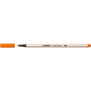 Pennarello Stabilo Pen 68 brush - punta a pennello - M 1 mm vermiglio pallido - 568/30