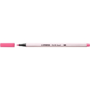 Pennarello Stabilo Pen 68 brush - punta a pennello - M 1 mm rosa 568/29