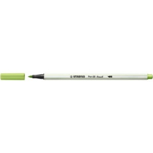 Pennarello Stabilo Pen 68 brush - punta a pennello - M 1 mm pistacchio 568/34