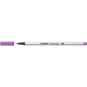 Pennarello Stabilo Pen 68 brush - punta a pennello - M 1 mm prugna 568/60