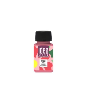 Colore per tessuti Maimeri Idea Stoffa in flacone 60 ml coprente rosa - M5014203