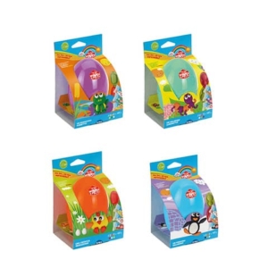 Pasta modellabile in gioco creativo Didò Toc Toc...chi esce dall'ovetto? - 150 g - F360500