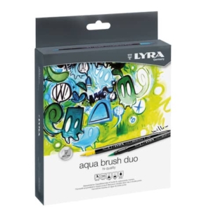 Pennarelli Lyra Aqua Brush Duo 36 colori assortiti L6521360