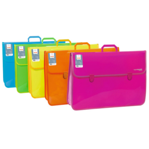 Valigetta a soffietto 52x37 cm Arda Orna Fluo colori assortiti 0256SOF0000