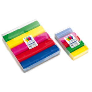 Buste Favorit Smiling Bag con manico e soffietto in PE sp. 60 ?m 14+3+3x32 cm in conf. 125 - 100501267