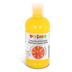 Tempera brillante in bottiglia in PET Primo Primi Passi 500 ml giallo 202BR500201