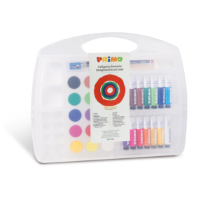 Valigia di tempere e accessori Primo in plastica 272CS2