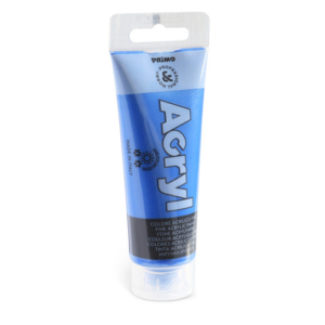 Colore acrilico Primo in bottiglia PET con tappo dosatore 75 ml - 521 blu - 420TAM75521