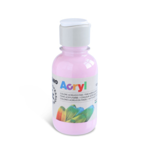 Colore acrilico Primo in bottiglia PET con tappo dosatore 125 ml - 340 rosa - 402TA125340