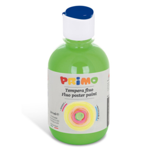 Tempera in bottiglia Primo primi passi 300 ml verde brillante fluo 255TF300610
