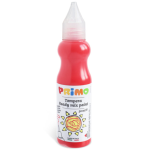 Tempera brillante Primo in bottiglia con becuccio 50 ml vermiglio 2001BR50300