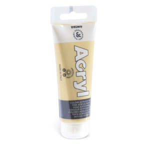 Colore acrilico Primo in bottiglia PET con tappo dosatore 75 ml - 940 bronzo - 420TA75940