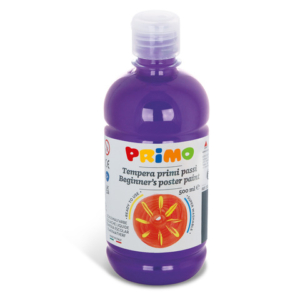Tempera brillante in bottiglia in PET Primo Primi Passi 500 ml viola 202BR500400