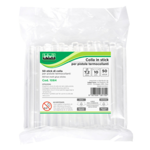 Colla a caldo Lebez diametro 7,2 mm - confezione 50 pezzi 1084