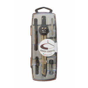 Compasso scolastico Eredi Crotti 5 accessori - 201