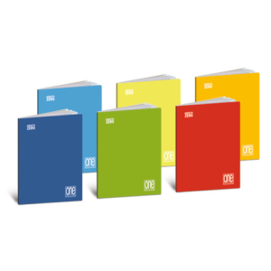 Quaderno Maxi One Color Impatto Zero A4 20+1 ff - 80 g/m2 - 4 mm conf. 12 pz - 7443