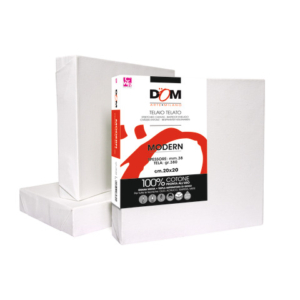Tela per pittura DOM Modern 380 g bordo 38 mm - 20x20 cm - 356/2020