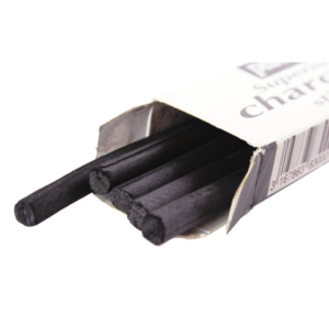 Carboncini naturali CWR 120 mm colore grigio carbone - conf. 8 pezzi - 4557