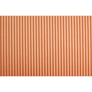 Cartoncino ondulato Deco Cannetè 50x70 cm - 230 gr arancio - conf. 10 pezzi - 2206/11