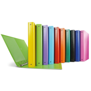 Raccoglitore Sei Rota Nettuno - 4 anelli a R 30 mm - A4 - dorso 3,5 cm - conf. 10 pz colori assortiti - 36803199