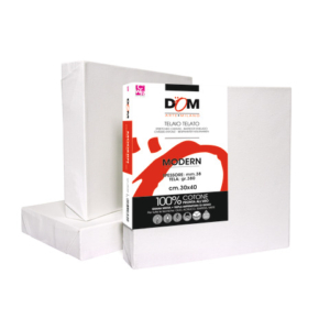Tela per pittura DOM Modern 380 g bordo 38 mm - 30x40 cm - 356/3040