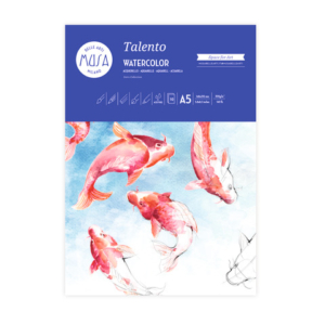Blocco carta per acquerello Musa Talento - A5 - 300 g/m2 - 10 fogli - MU131295