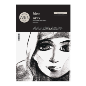 Blocco collato Belle Arti Musa Idea Sketch - 90 g - A4 100 fogli - MU123694