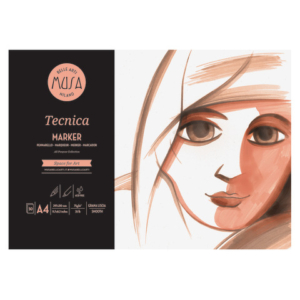 Blocco Marker Musa Tecnica 50 fogli - 75 g - formato A4 - MU135294