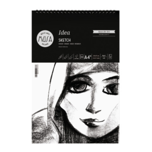 Blocco con spirale Belle Arti Musa Idea Sketch - 90 g - A4 100 fogli - MU123794