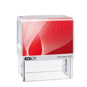 Timbro rettangolare Colop Printer G760 37x76 mm bianco - PR60G7.BI