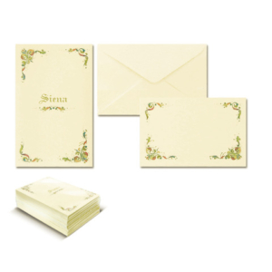 Cartoncino + busta Saul Sadoch 5 taschette modello Siena 8025