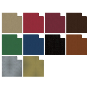 Box carta regalo Ecocolor kraft Rex-Sadoch - conf. 50 pezzi - colori dark - 733J1DAR