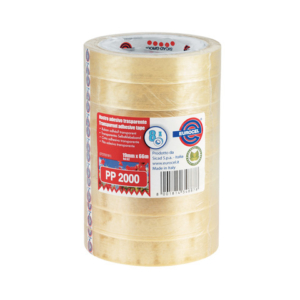 Nastro adesivo Eurocel PP2000 a torre formato 19x66 m - conf. 8 pz - 001122212