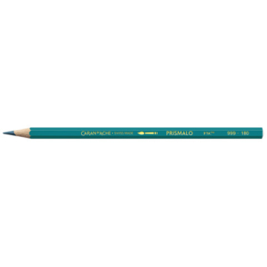 Matite colorate acquerellabili Carand'Ache Prismalo in conf. da 12 pz verde malachite - 999180