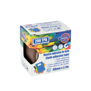Nastro adesivo telato Eurocel formato 38 mm x 2,7 m - colore marrone 016114314