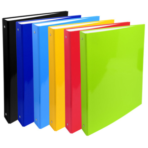 Raccoglitore Exacompta plastificato - 4 anelli 30 mm colori assortiti - conf. 24 pz - 51333SE