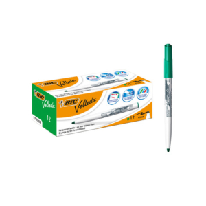 Marcatore per lavagne bianche BIC Velleda 1741 punta conica 1,4 mm verde - 9581681