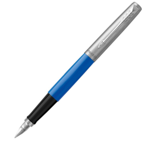 Penna stilografica Parker Jotter Original Plastic punta M blu 2096858