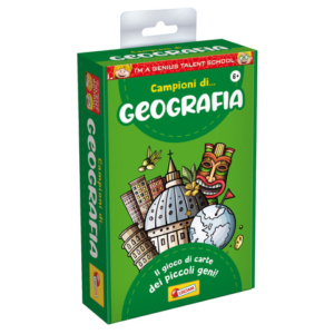 Gioco in scatola materie scolastiche I'm a Genius Geografia - 92307