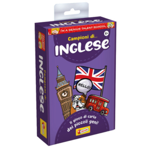 Gioco in scatola materie scolastiche I'm a Genius Inglese - 92314