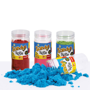 Sabbia magica Sandy Rolls Lisciani 200 g Gluten Free colori assortiti - 95438