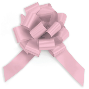 Fiocco nastro Bolis rosa - Ø 12 cm conf. 30 pz - 56013063036