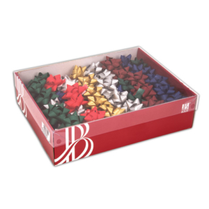 Coccarda di carta Bolis Ø 6,5 cm Christmas - conf. 100 pz - 59101372248