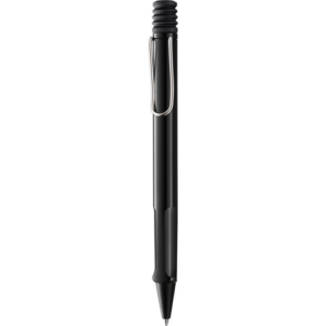 Penna Lamy Safari inchiostro nero e punta media Blacksfera - fusto nero 1220400