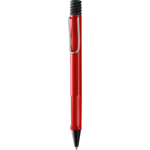 Penna Lamy Safari inchiostro nero e punta media Redsfera - fusto rosso 1205270