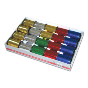 Rotolino nastro lucido Bolis Reflex 10x10 m - colori lucidi classici - conf. 20 pz - 65011073448