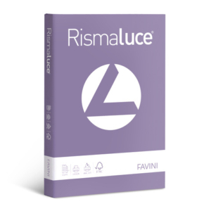 Carta colorata Favini Rismaluce colori forti 90 g/m² A4 - risma da 300 ff violetto - A66J304