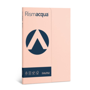 Carta colorata Favini Rismacqua colori tenui 90 g/m² A4 - risma da 300 fogli salmone - A665304